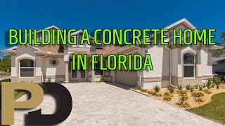 How a concrete home is built in Florida by Gordon Berken Paul Davis Rest Broward and North Miami [upl. by Anahoj]