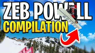 Zeb Powell Snowboarding Compilation  Snowboarding Days [upl. by Getter]