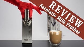 Aerolatte Milk Frother  Exclusive Review [upl. by Ellienad]