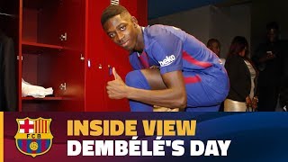 BEHIND THE SCENES 24 hours with Ousmane Dembélé [upl. by Daffy]