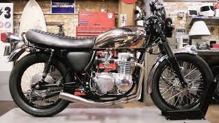 Classic Motorcycle Restoration  Honda CB 550 Four [upl. by Rhine681]