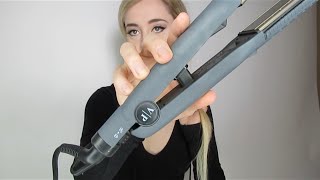 How To Crimp Hair Using A Straightener  LifeOfMeganandLiz [upl. by Theodoric]