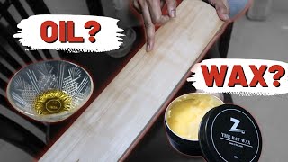 STOP using Linseed Oil on your Cricket Bat Oil Vs Wax Hindi [upl. by Netty]