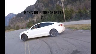 HOW GOOD ARE TESLA MODEL 3s FOR DRIFTING [upl. by Threlkeld209]