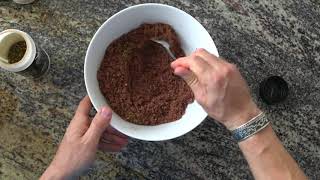 Making pemmican Native American food in your own kitchen [upl. by Eniawed]