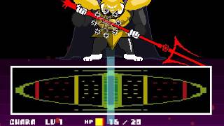 UNDERTALE Asgore Dreemurr Fight Colored Sprite Mod [upl. by Notyal]