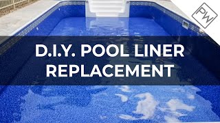 How To Install A Swimming Pool Liner From Pool Warehouse [upl. by Tomlinson]