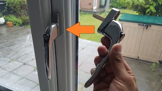 How To Replace uPVC Window Handle [upl. by Hinch886]