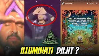 DILJIT DOSANJH Joined ILLUMINATI [upl. by Ahsiym]