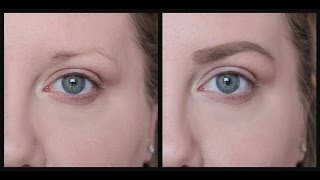 HOW TO FILL IN SPARSE EYEBROWS [upl. by Jobie241]