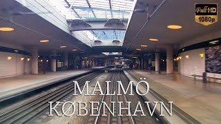 Train Drivers View Malmö to Copenhagen Part 1 of 2 [upl. by Corissa490]