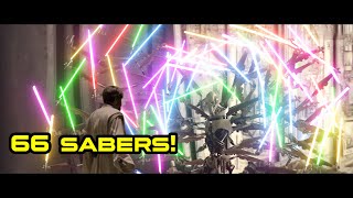 ULTIMATE GRIEVOUS HAS 66 LIGHTSABERS [upl. by Sira]