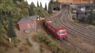 Modelleisenbahn Fleischmann H0 Anlage Koblenz [upl. by Other]