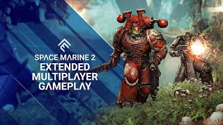 Warhammer 40000 Space Marine 2 – Multiplayer Trailer [upl. by Guendolen585]