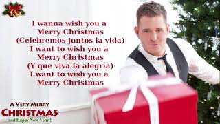 Michael Bublé  Thalia  Mis Deseos  Feliz Navidad  Lyrics Meaning [upl. by Nevs]