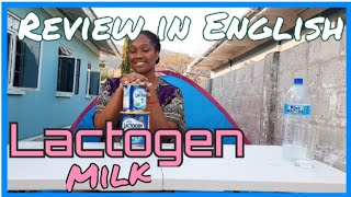 LACTOGEN BABY MILK PRODUCT REVIEW ENGLISH [upl. by Oderfodog375]