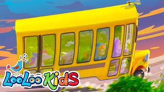 The Wheels On The Bus  S1EP49 Fun and Play MIX  LooLoo Kids Songs for Kids [upl. by Dremann]