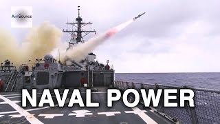 US Naval Power Navy Destroyer Squadron 15 Demonstration [upl. by Ginzburg]