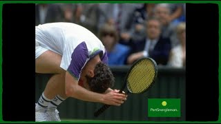 FULL VERSION 1992  Agassi vs McEnroe  Wimbledon [upl. by Gerry]