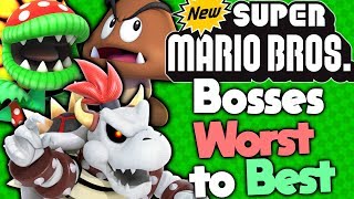 Ranking Every Boss in New Super Mario Bros [upl. by Fillander]