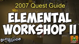 Runescape 2007 Elemental Workshop II Quest Guide [upl. by Oznole]