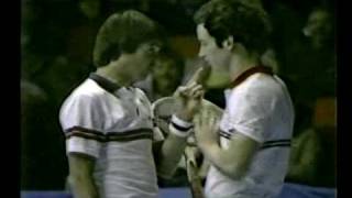 Chicago 1982 Michelob  Connors vs McEnroe flareup [upl. by Prisca]