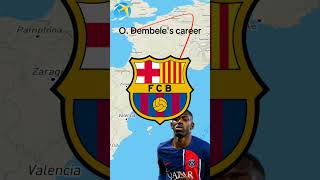 Ousmane Dembeles career🇫🇷 [upl. by Dnumde936]