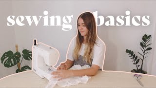 SEWING 101  Ultimate Beginners Guide [upl. by Stonwin]