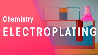 How Does Electroplating Work  Reactions  Chemistry  FuseSchool [upl. by Joella]