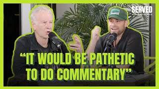 MCENROE talks LIFE AFTER TENNIS [upl. by Daub530]