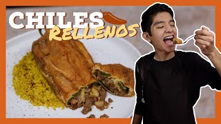 Chiles RELLENOS de CARNE MOLIDA [upl. by Braden]