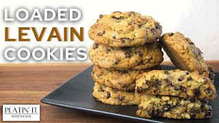 Loaded Levain Cookies Recipe  Chocolate Chip Walnut Cookie  Shorts Favourites [upl. by Garvin678]