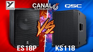 Yorkville ES18P vs QSC KS118 Subwoofer Battle [upl. by Calabrese]