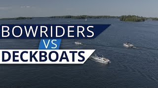 Bowrider and Deck Boat Pros and Cons [upl. by Alleunamme]