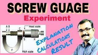 screw guage amp Vernier calipers [upl. by Ecurb527]