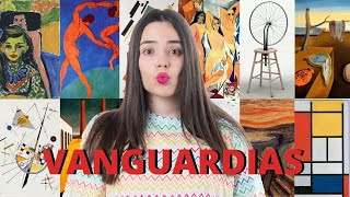 VANGUARDIAS ARTÍSTICAS CRONOLOGÍA y RESUMEN  ARTE CONTEMPORÁNEO [upl. by Henka]