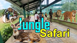 JUNGLE SAFARI  Sardar Patel Zoological Park 2025  Statue of Unity [upl. by Ennayhs]