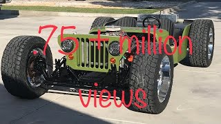 WILLYS JEEP RAT HOT ROD [upl. by Grane933]