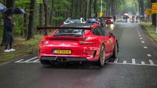 Porsche 9912 GT3 RS with JCR Race Straight Pipe Exhaust  INSANE Revs amp Accelerations [upl. by Marvin]