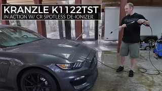 Using Kranzle Pressure Washer and CR Spotless Deionizer [upl. by Nirtiak]