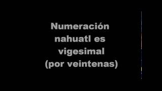 Lección 5 Números en nahuatl 110 [upl. by Barhos]