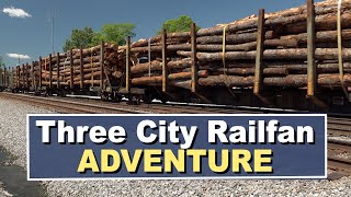 Three City Railfan Adventure Rome Dalton Spartanburg [upl. by Darwen57]