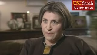 Jewish Survivor Renata SkotnickaZajdman Testimony  USC Shoah Foundation [upl. by Yenaiv886]