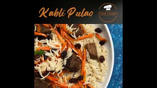 Kabuli Pulao Afghani Rice Recipe By Food Ocean [upl. by Etnahs]