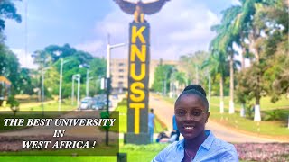 THE BEST UNIVERSITY IN WEST AFRICA  KNUST CAMPUS TOUR [upl. by Aisatal261]