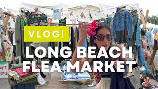 LONG BEACH FLEA MARKET VLOG [upl. by Althea]