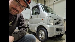 Detailed Mini Truck Walk Around  Suzuki Carry DA63T [upl. by Nonnelg867]