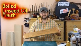 How to apply a Boiled Linseed Oil Finish [upl. by Ingrid]