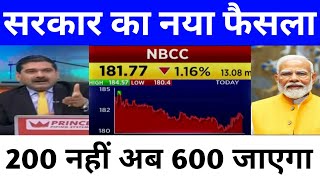 NBCC Share Latest News Today 🚨  NBCC  Next Target 🎯  Stock Market  News and Updates [upl. by Armyn]