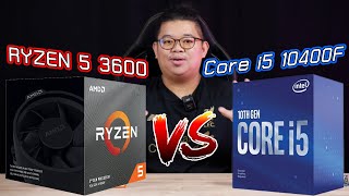 กูไม่รู้  AMD Ryzen 5 3600 vs Intel Core i5 10400F ใครแรง ร้อน เล่นเกมดีกว่ากัน l ADBIG [upl. by Lavoie843]